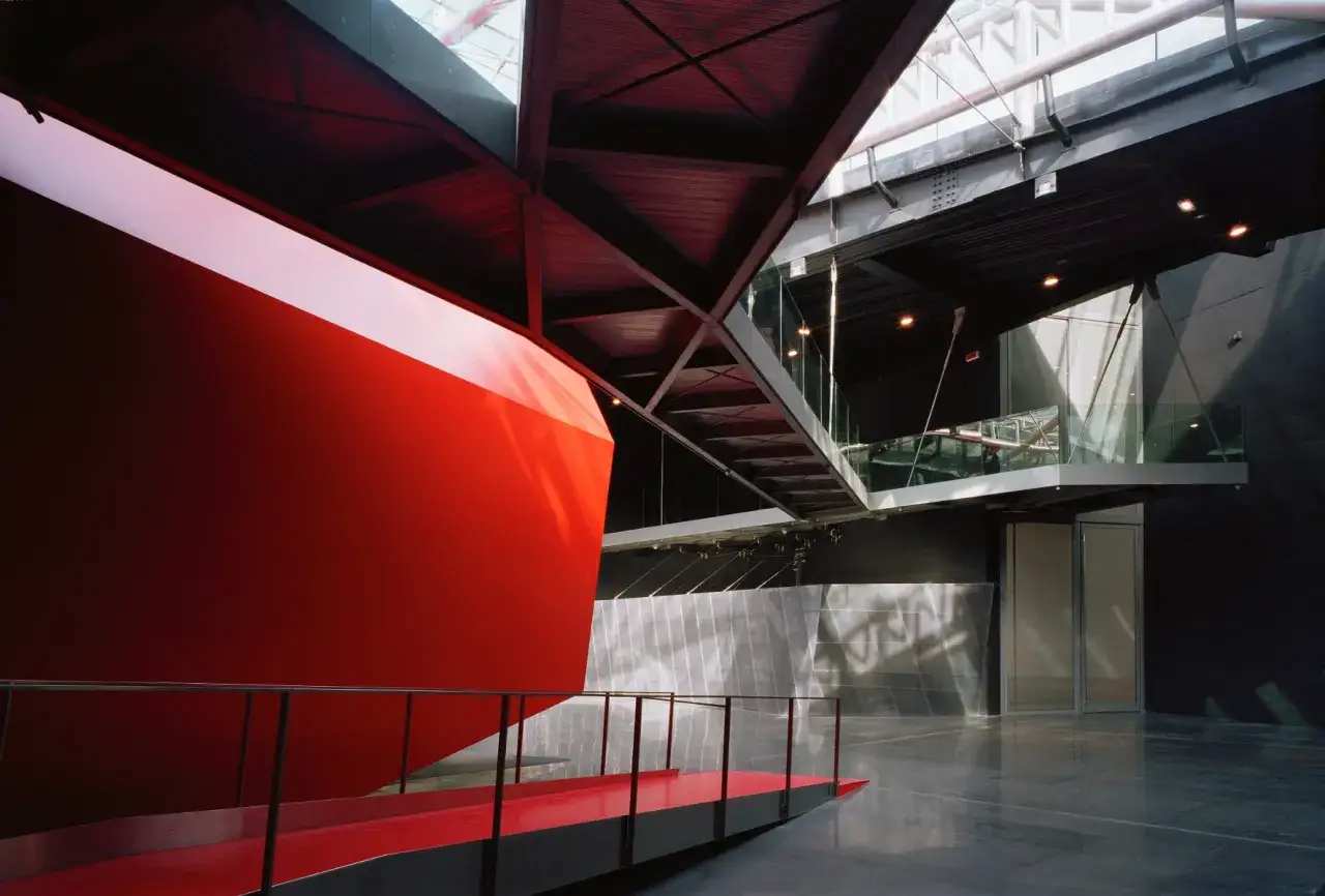 MACRO Museo d'Arte Contemporanea Roma wnętrze