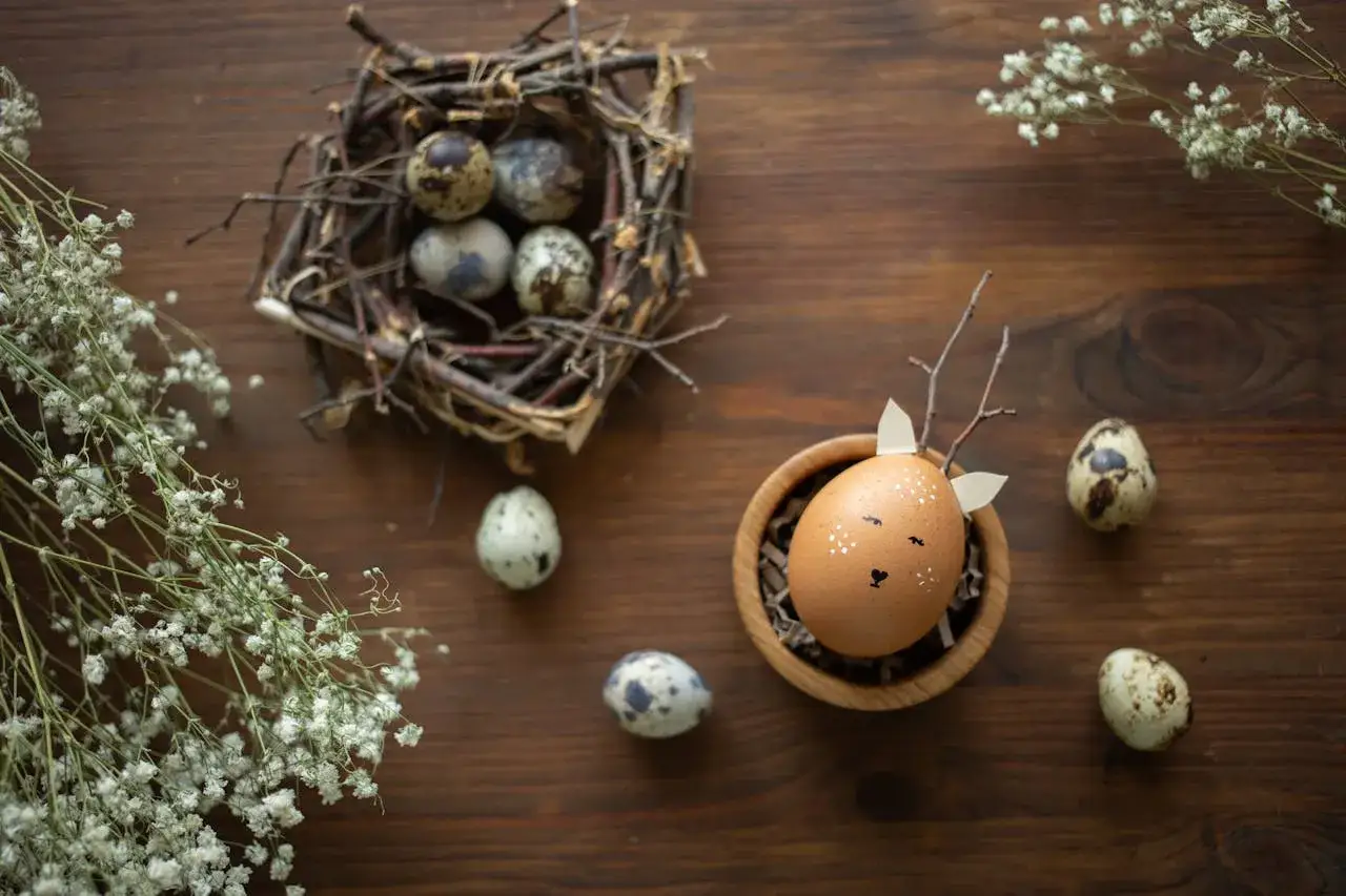 Materiały z recyklingu do ozd&oacute;b wielkanocnych