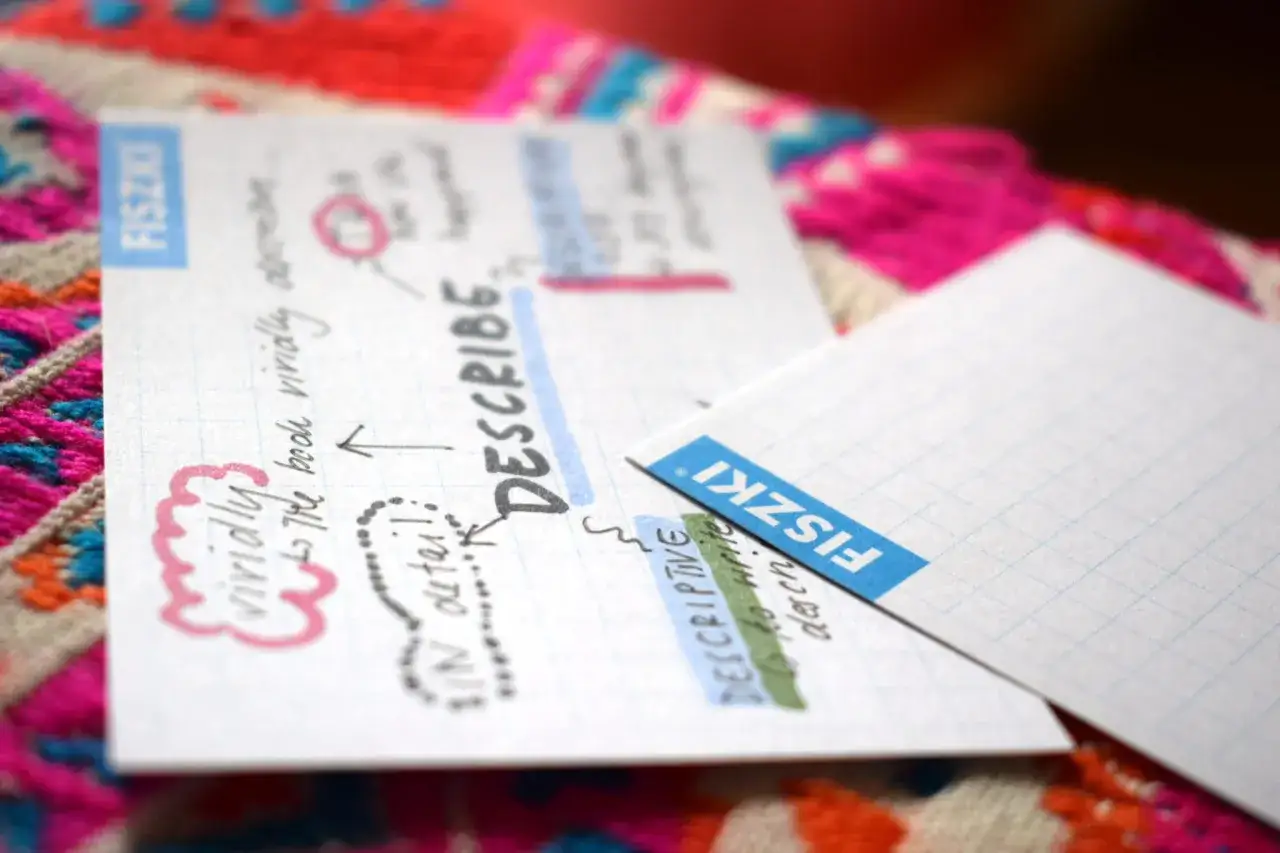 metody nauki angielskiego fiszki mapy myśli