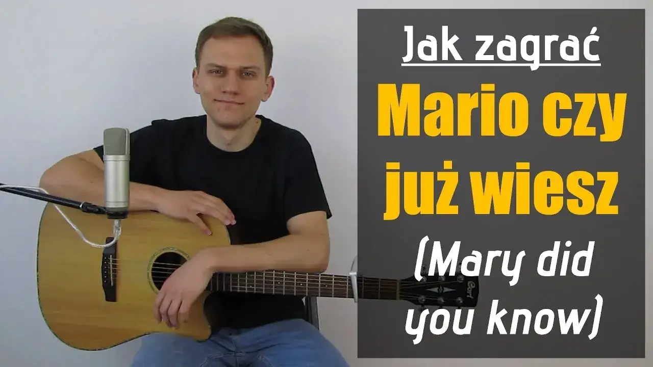 chwyty gitarowe mario czy ty wiesz