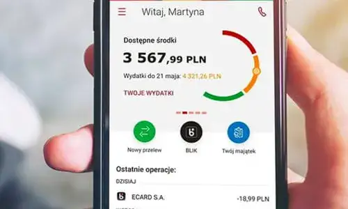 mBank aplikacja mobilna numer konta