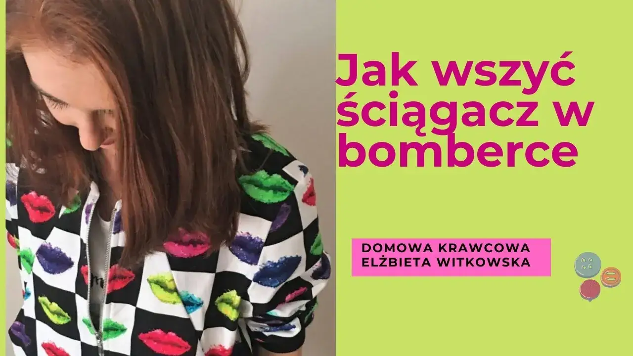 upinanie ściągacza do bluzy