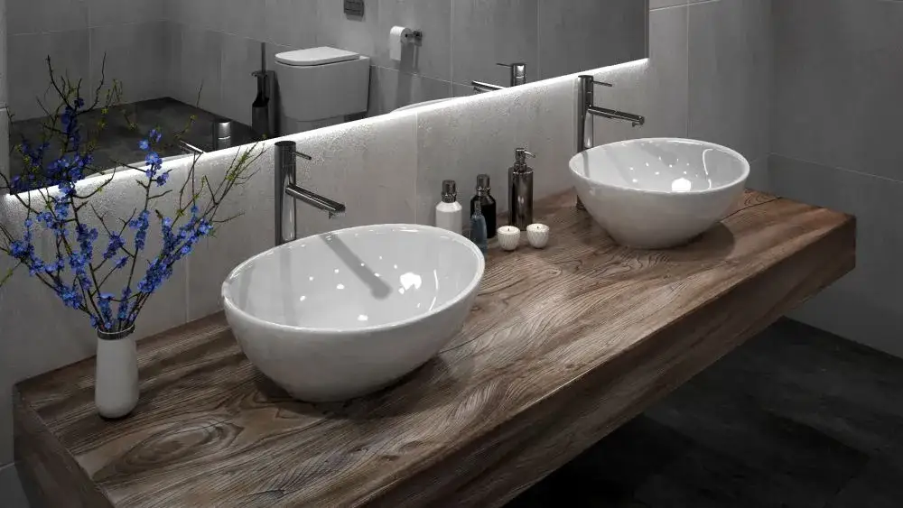Zdjęcie Jak skutecznie zabezpieczyć blat drewniany w łazience: 5 sposobów