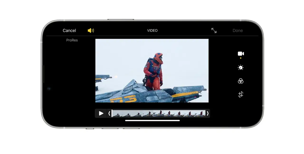 Nagrywanie wideo 4K iPhone