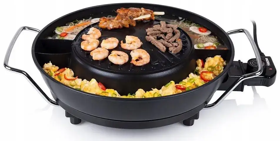 r&oacute;żne rodzaje grilli stołowych koreańskich