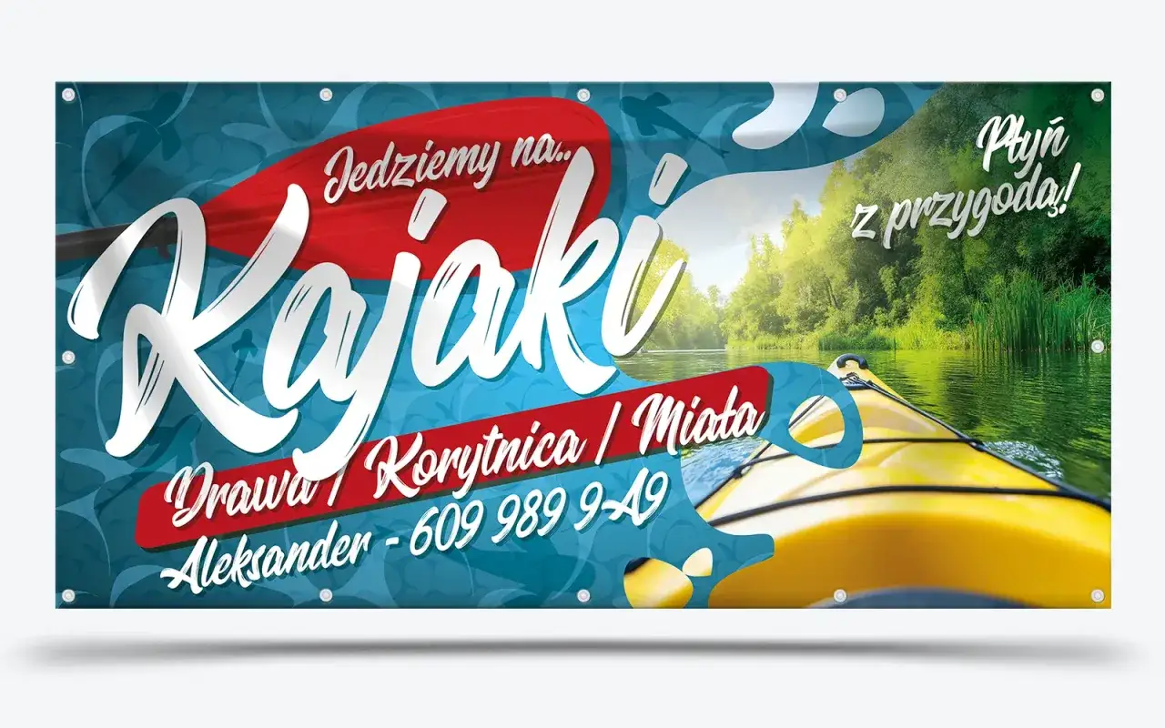 Płyń na spływy kajakowe Drawą! Przygoda czeka. Kajaki Korytnica/Miata, tel. 609 989 949.