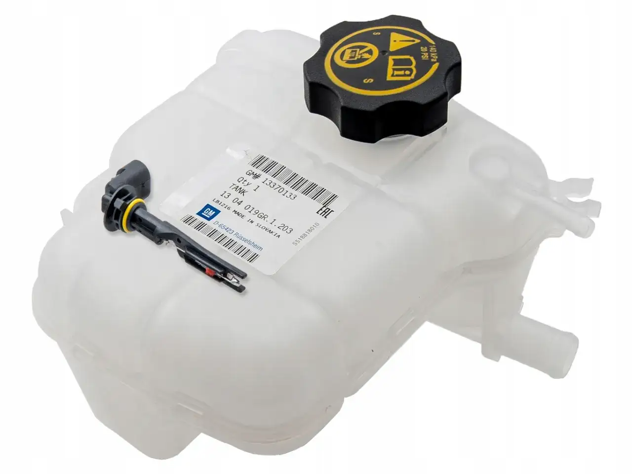 zbiorniczek wyrównawczy płynu chłodniczego w samochodzie