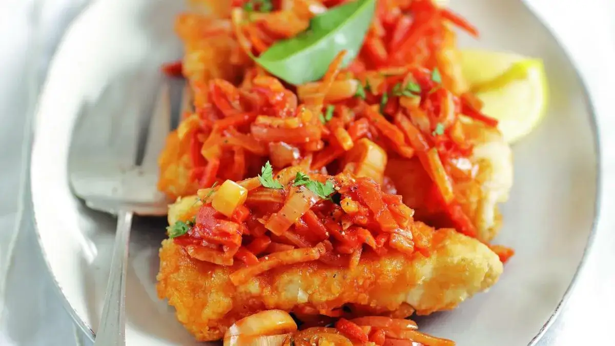 Ryba po grecku z mintaja