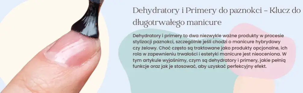 Zdjęcie Co to jest primer do paznokci i jak poprawia trwałość stylizacji