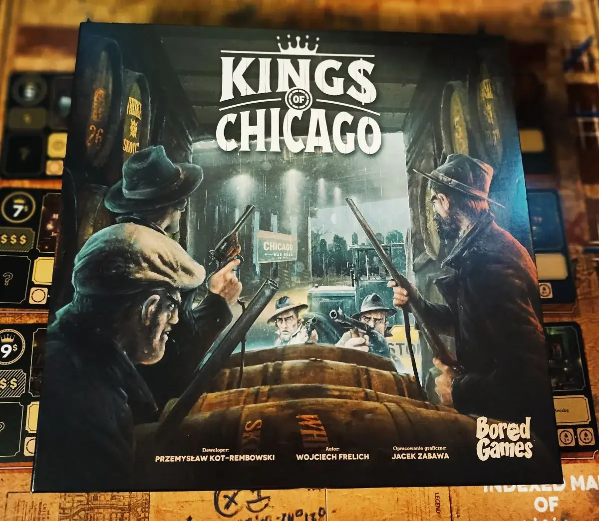 Zdjęcie Kings of Chicago gra planszowa - poznaj zasady, recenzje i gdzie kupić