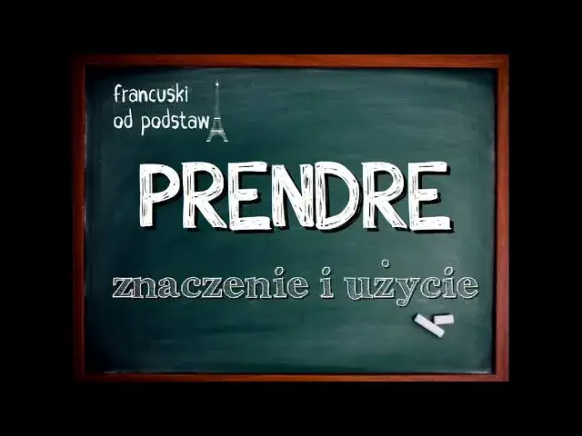 Zdjęcie Odmiana czasownika prendre - unikaj najczęstszych błędów w koniugacji