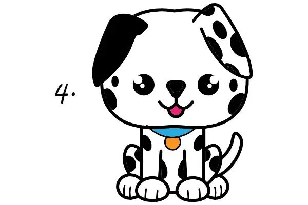 Zdjęcie Jak narysować psa dla dzieci w prosty sposób – krok po kroku