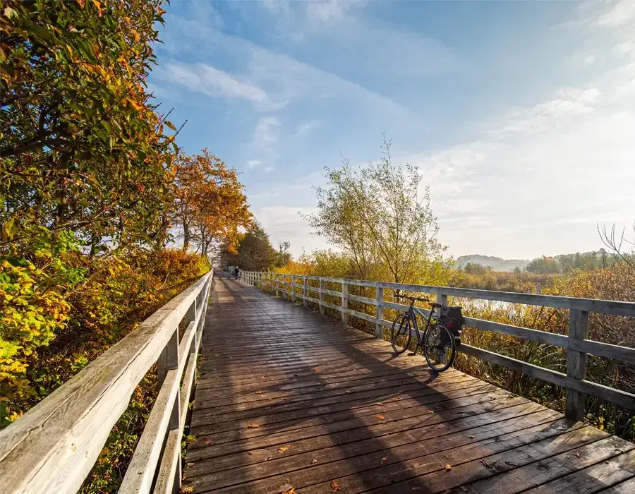 Zdjęcie Najlepsze trasy rowerowe w zachodniopomorskim - odkryj piękno regionu