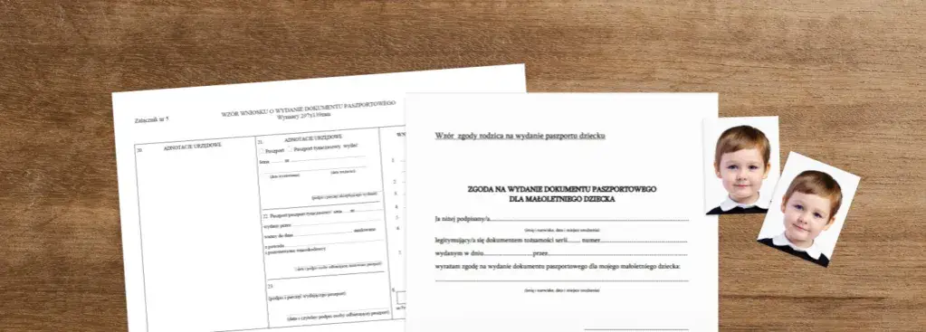 paszport dla dziecka dokumenty