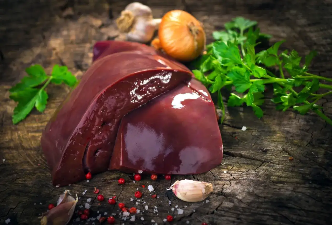 wątróbka surowa nieoczyszczona gorycz