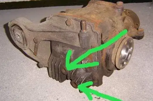 wymiana oleju dyferencjał BMW E36 Compact