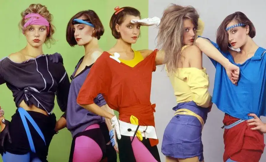 Moda PRL stylizacje, retro moda polska, lata 70 80 styl