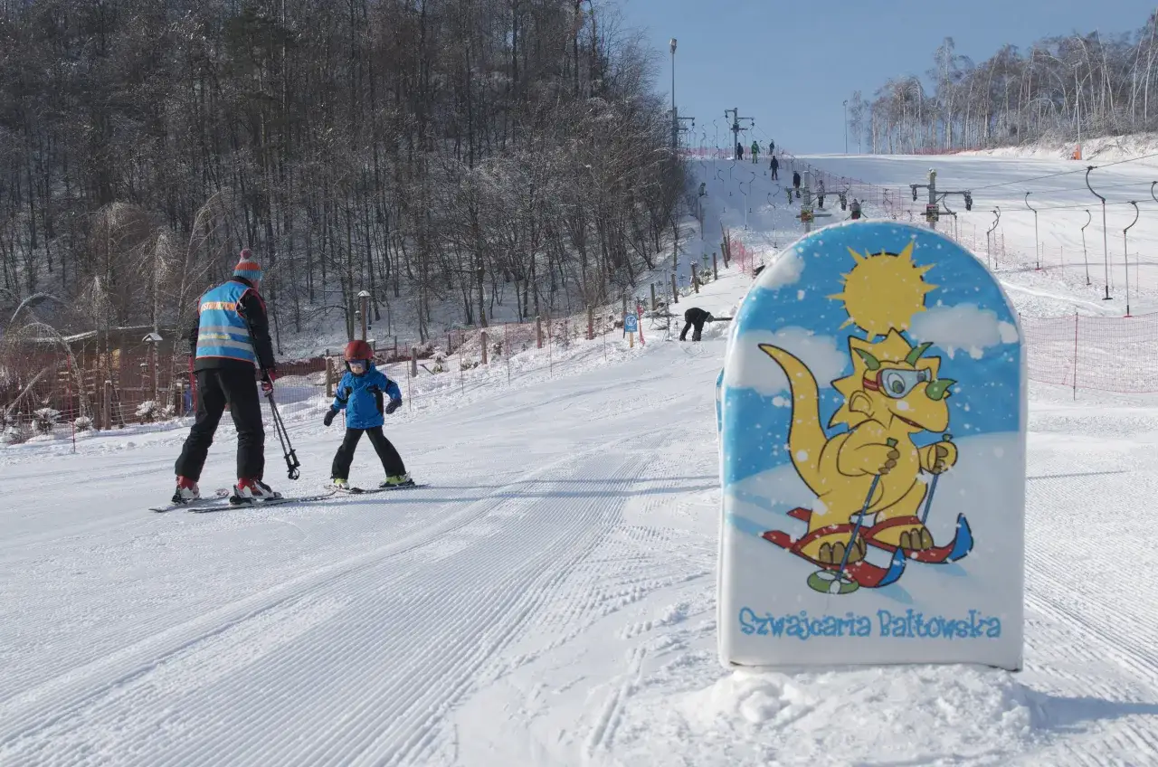 G&oacute;ra Kamieńsk stok narciarski