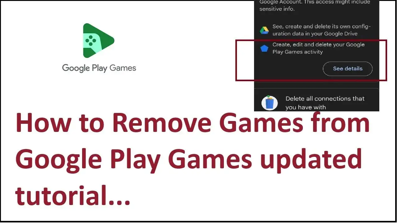 aplikacja gry google play ustawienia usuwanie konta