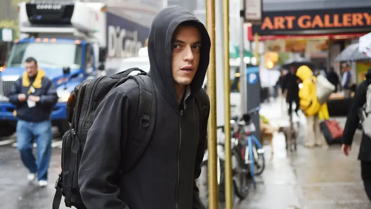 Cyberaktywista haker Mr Robot
