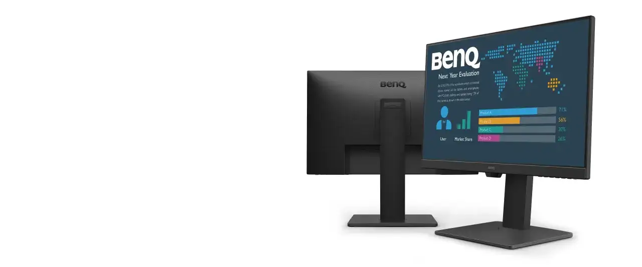 Monitor biurowy z USB-C i regulacją wysokości