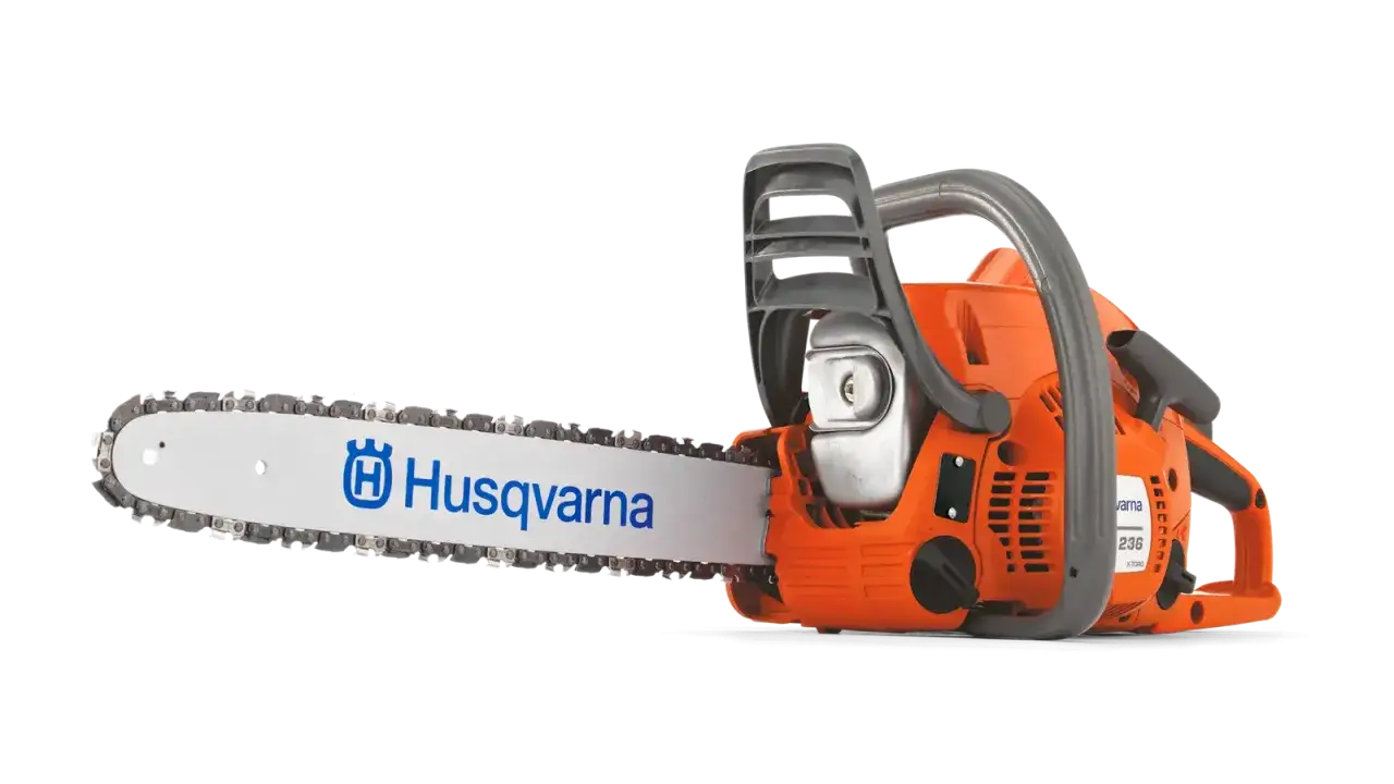 Zdjęcie Husqvarna 236 ile ma koni? Kluczowe informacje o mocy silnika tej piły.