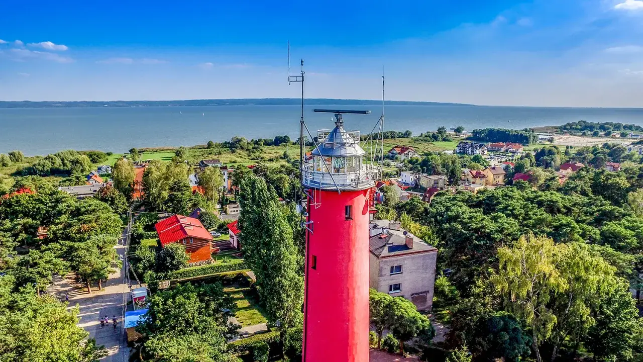 Latarnia Morska Krynica Morska widok