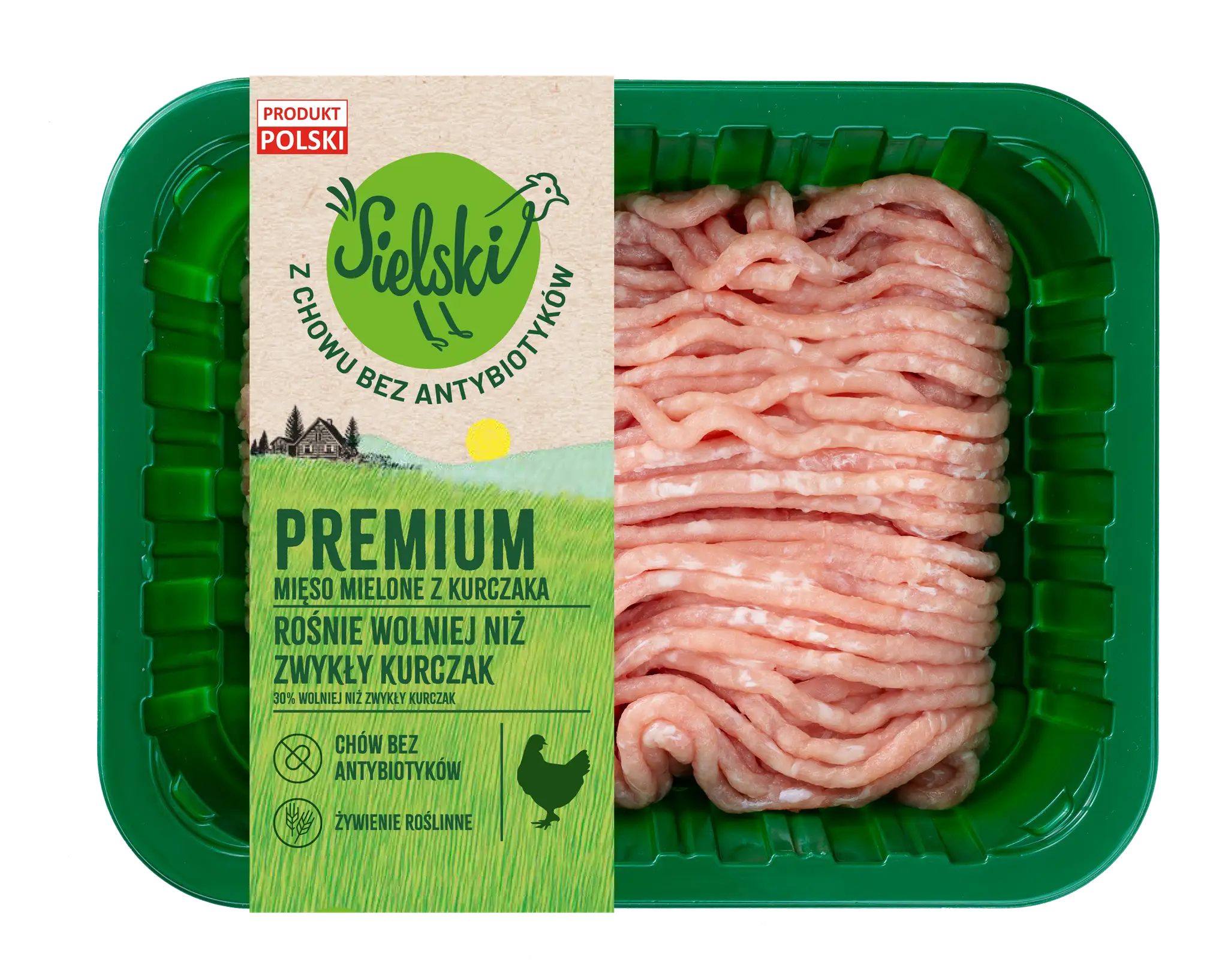 mięso mielone drobiowe wysokiej jakości opakowanie