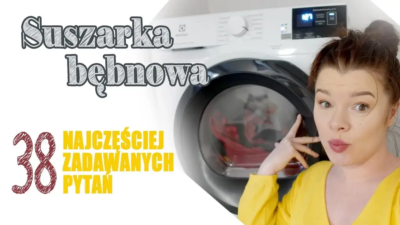 suszarka bębnowa ubrania zniszczone vs nienaruszone