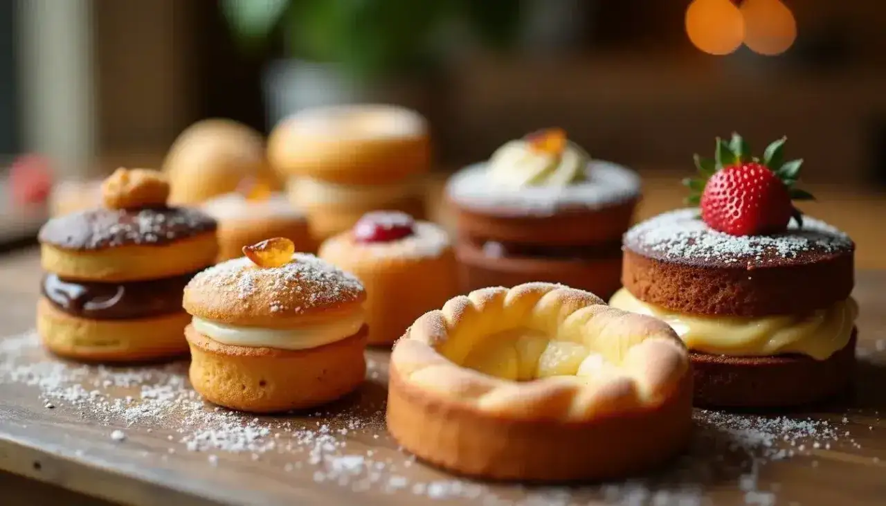 Assortiment de desserts faciles et rapides variés