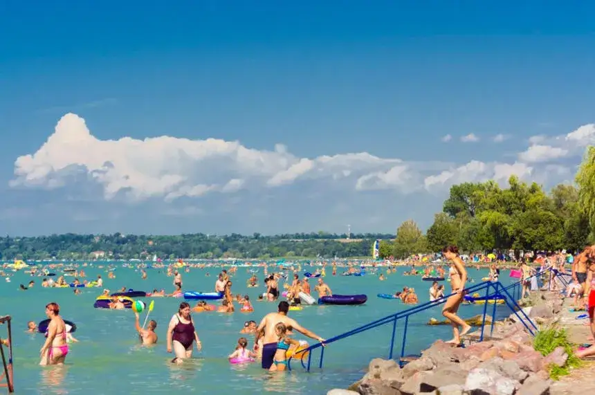 Balaton plaża Tihany