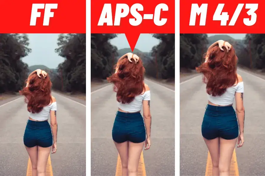 Porównanie matrycy APS-C i pełnej klatki