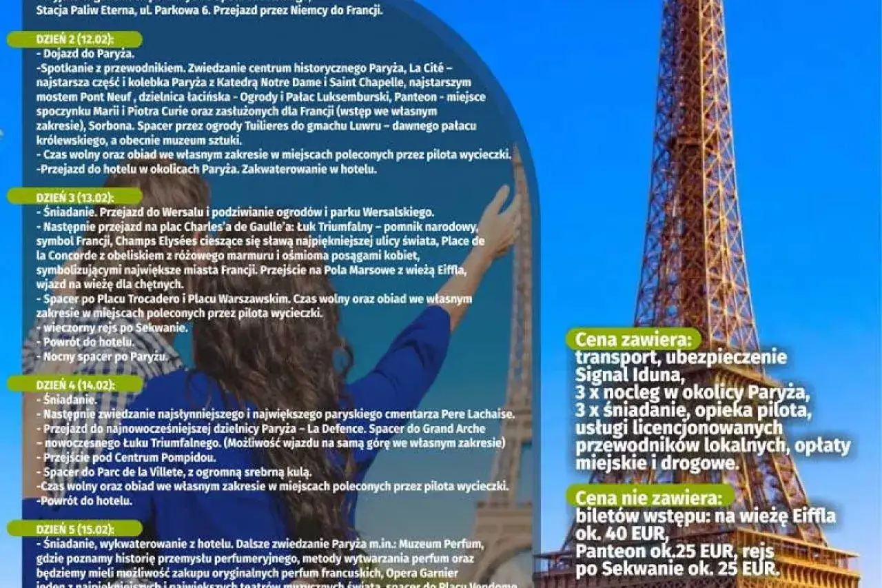 Plan podróży do Paryża: zwiedzanie, noclegi, wyżywienie. Ile pieniędzy wziąć do Paryża? Bilety na Wieżę Eiffla ok. 40 EUR.