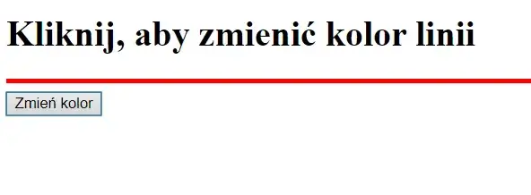 Przykłady stylizacji linii poziomej CSS