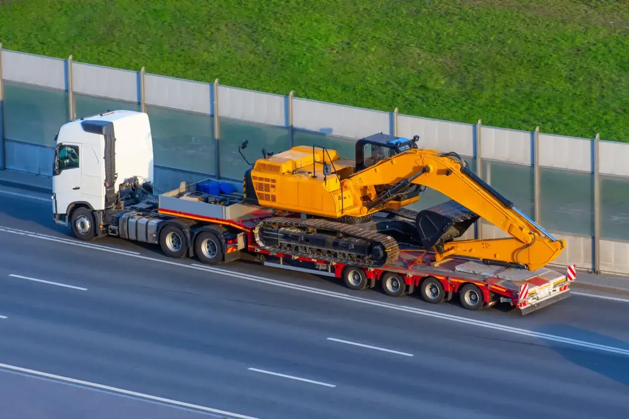 transport koparki niskopodwoziowej