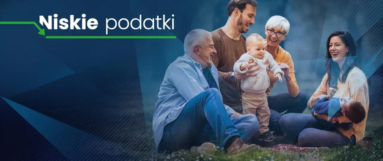 Szczęśliwa rodzina na pikniku, ciesząca się niskimi podatkami. Dowiedz się, jak rozliczyć PIT, by mieć więcej na wspólne chwile.