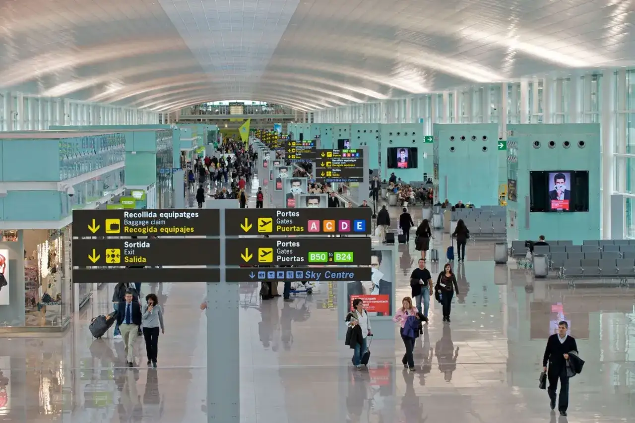 Lotnisko Barcelona El Prat terminal
