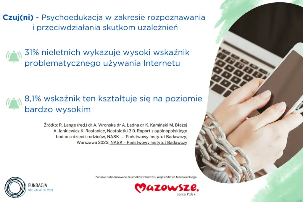Grupy ryzyka uzależnienia od internetu