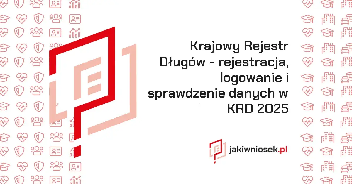 KRD Krajowy Rejestr Dług&oacute;w interfejs logowanie