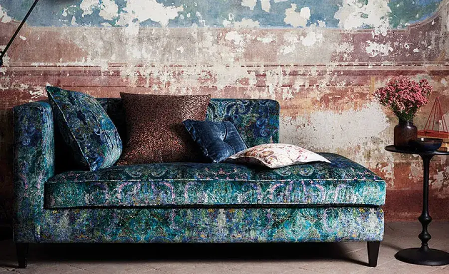 Luksusowe tkaniny ścienne zagraniczne marki