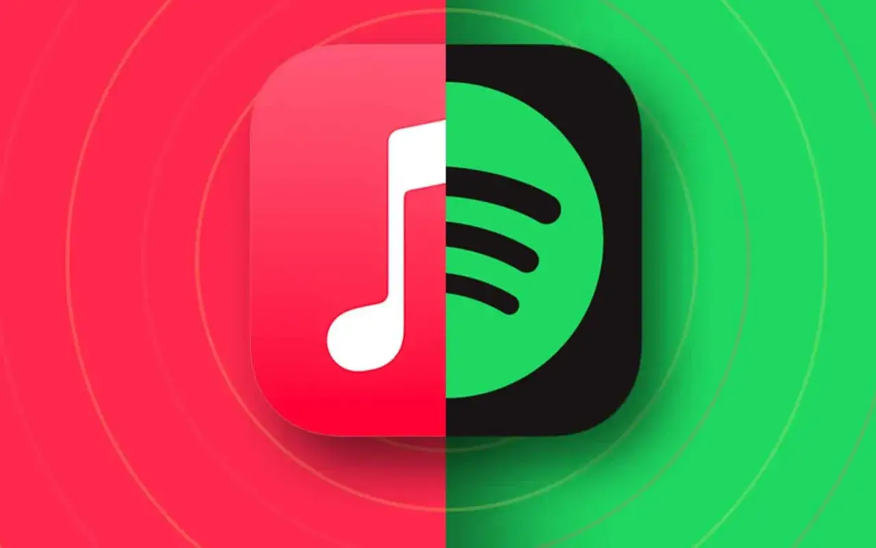 Osoba słuchająca muzyki offline na iPhonie w samolocie