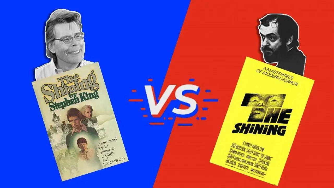 Lśnienie książka vs film King Kubrick