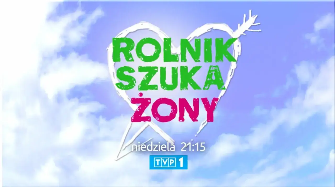 Kiedy powtórka Rolnik szuka żony, serce z porożem na tle nieba. Niedziela 21:15, TVP 1.