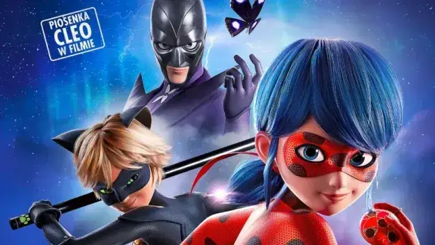 Miraculum Biedronka i Czarny Kot film plakat