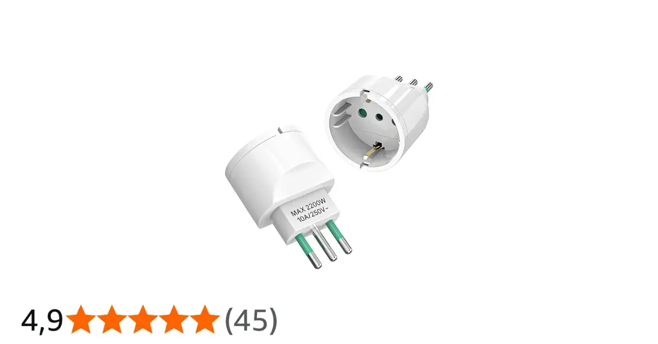 adapter do włoskich gniazdek