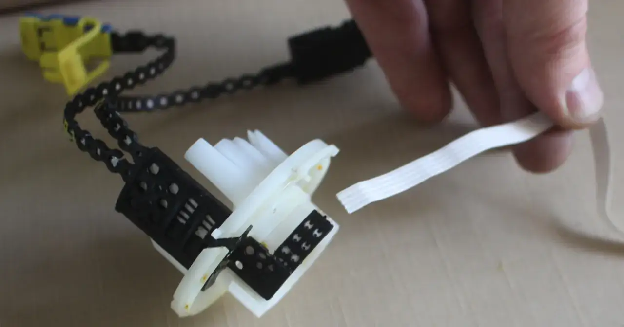 uszkodzona taśma airbag kierownica