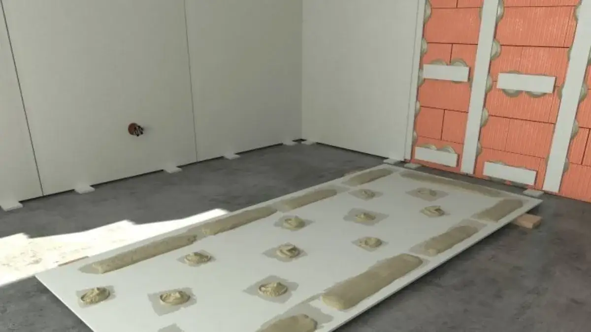 r&oacute;żne rodzaje ścian do gruntowania (tynki, gładzie, płyty g-k)