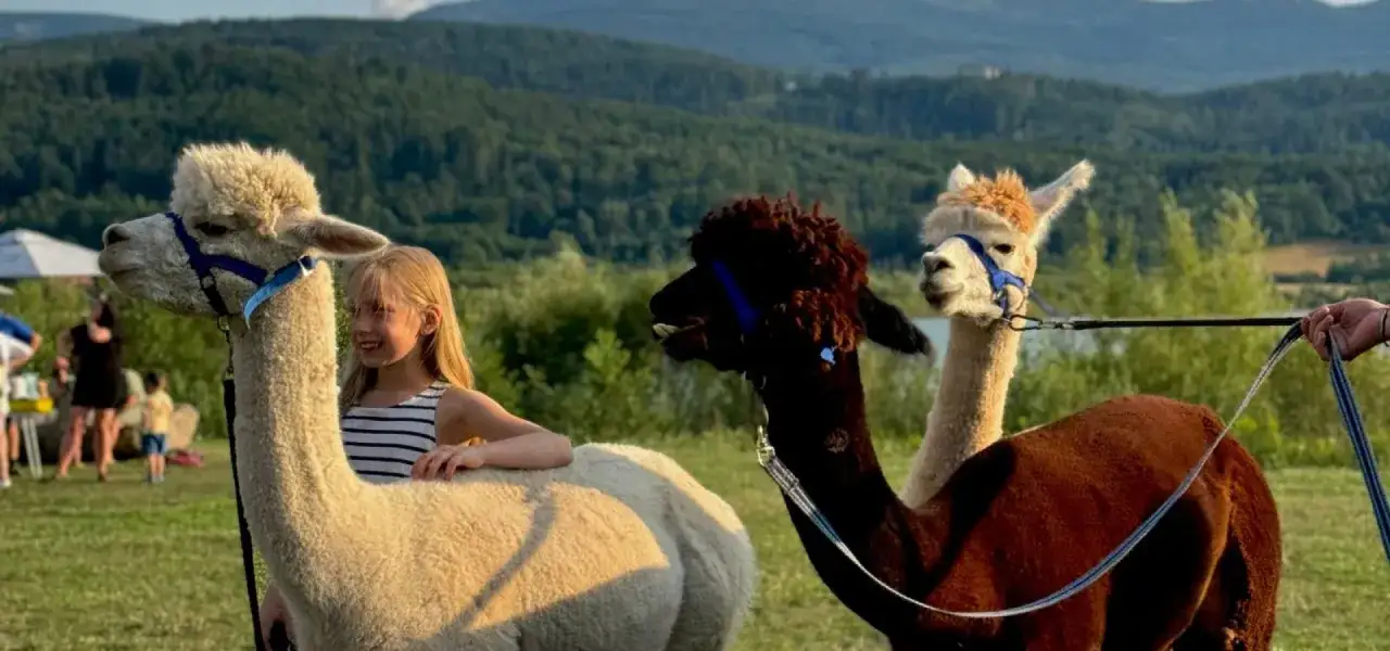 Karkonosze z dziećmi wodospady