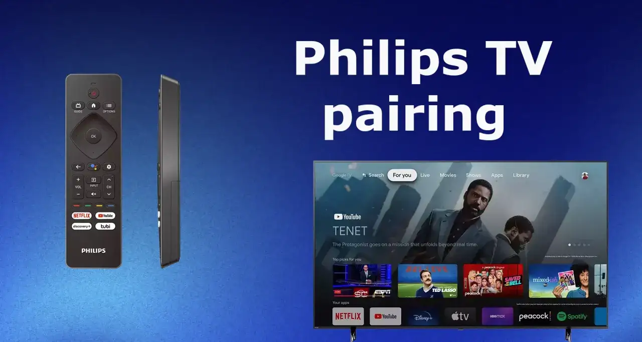Telewizor Philips menu ustawienia Bluetooth
