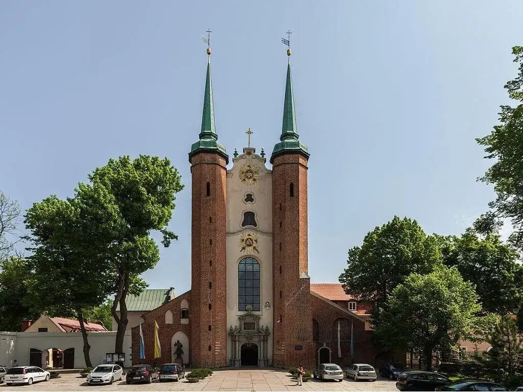 Park Oliwski Katedra Oliwska Gdańsk